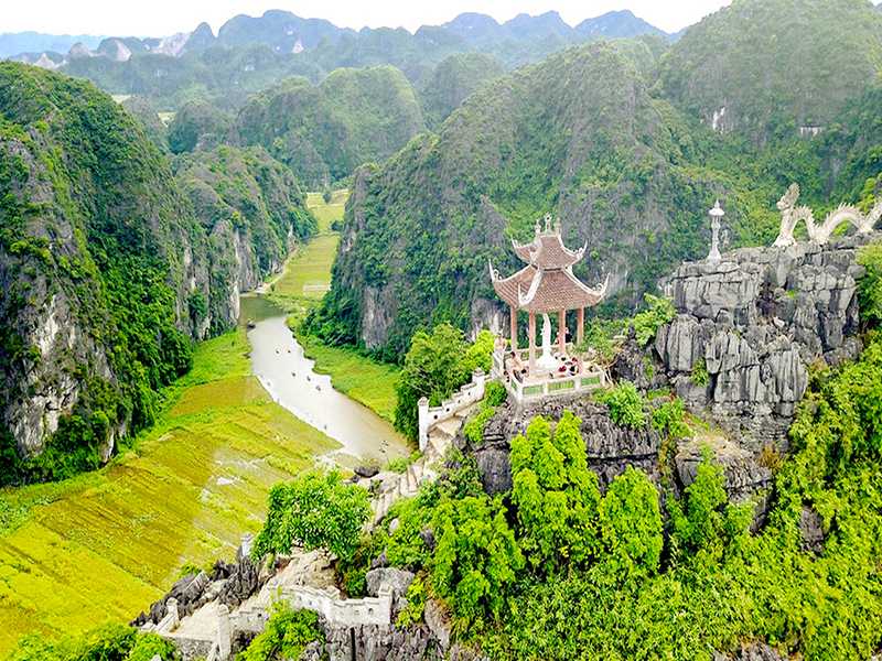 Hanoi - Hoa Lu - Trang An Grottoes - Mua Cave - Ninh Binh - 1 Day Tour