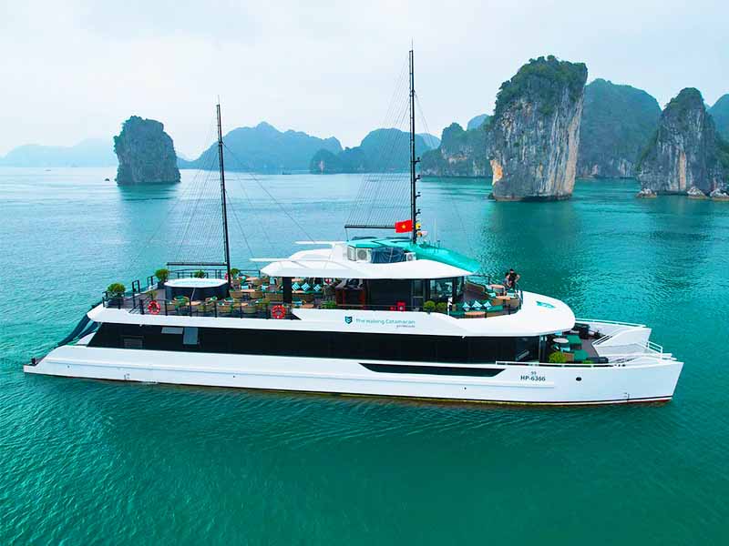 Halong Catamaran - Halong Bay & Lanha Bay - 1 Day Tour