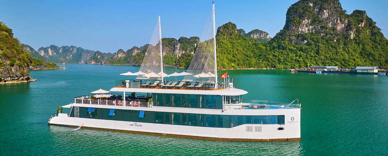 Jade Sails Cruise - Halong Bay & Lanha Bay - 1 Day Tour