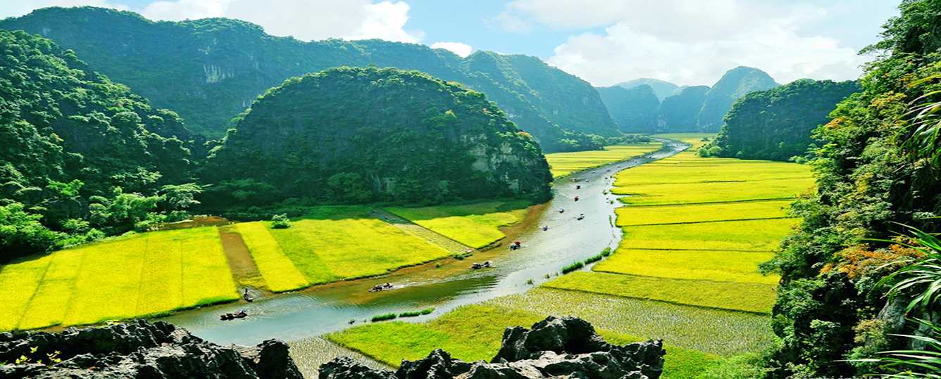 Hanoi - Bai Dinh Pagoda - Trang An - Mua Cave - Ninh Binh Tour 1 Day